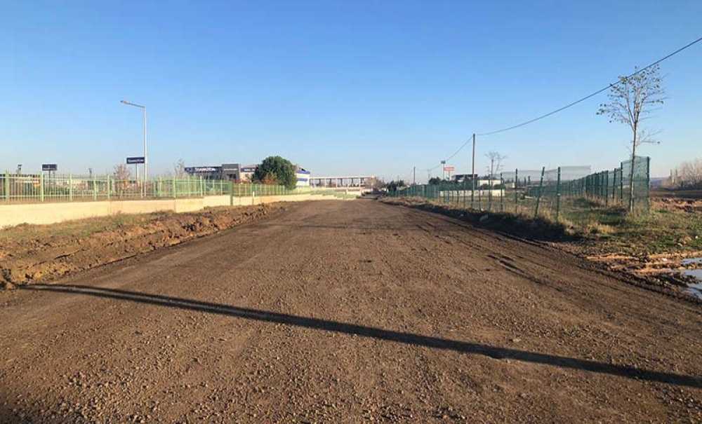 Çukurlarla Dolu Yolun Zemini Düzenlendi