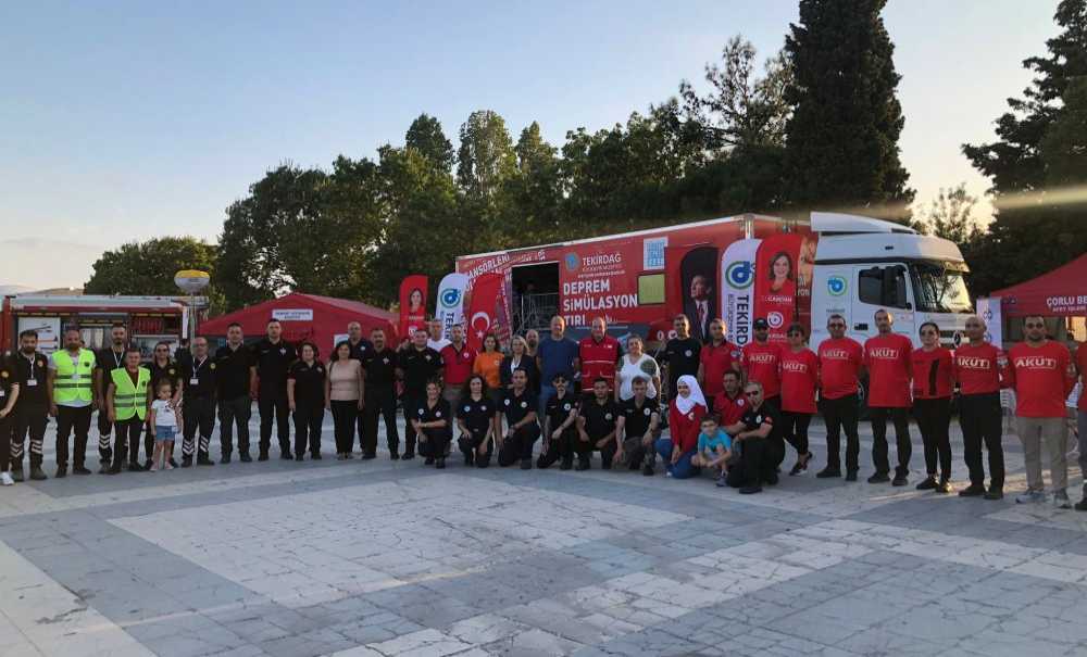 Deprem İçin Farkındalık Yaratıldı