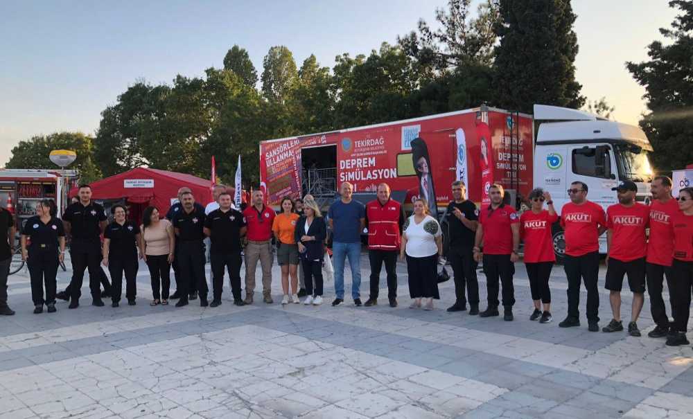 Deprem İçin Farkındalık Yaratıldı