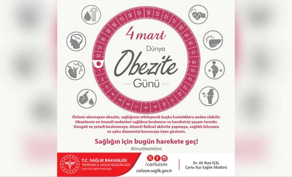 Dünya Obezite Günüyle İlgili Açıklama