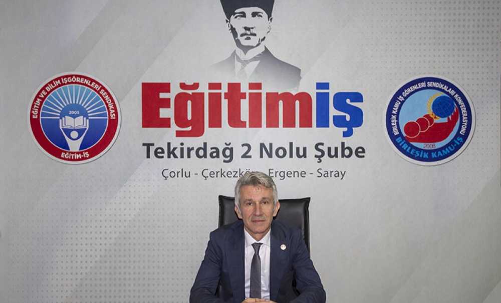 Eğitim İş'ten Kadına Şiddete Tepki