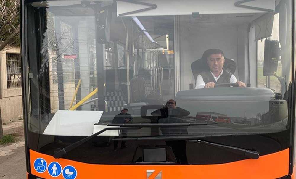 Elektrikli Otobüs Test Sürüşünde