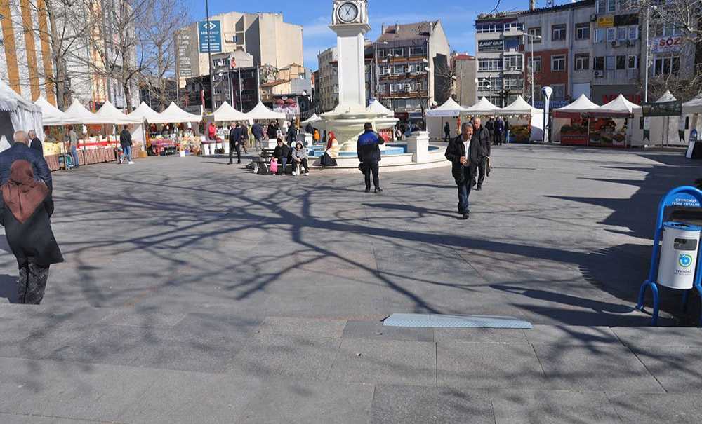 Engelli Vatandaşlar İçin Rampa Yapıldı