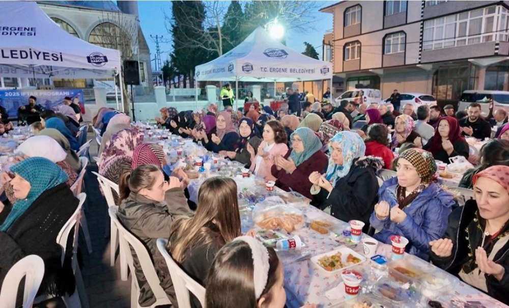 Ergene Belediyesi İftar Programlarına Devam Ediyor