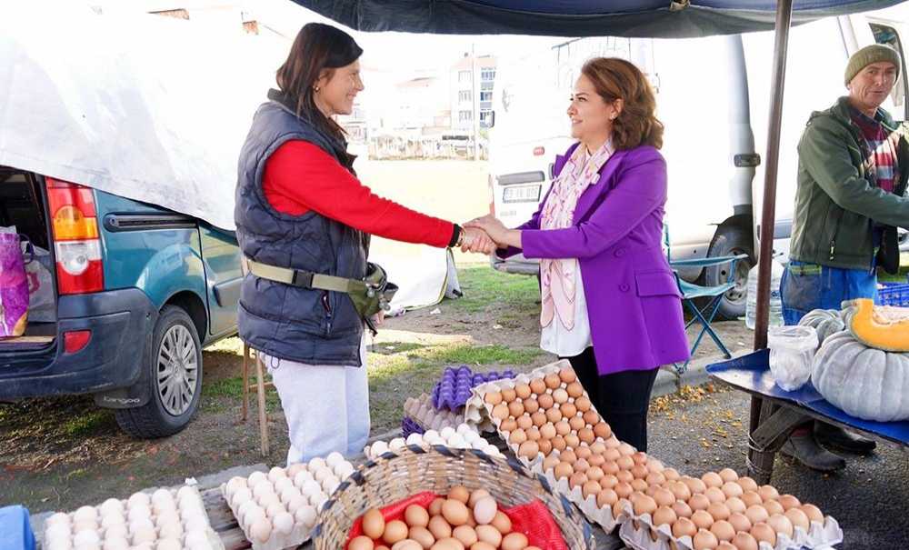 Ergene Cumhuriyet Mahallesi'nde Halk Pazarı Hizmete Açıldı