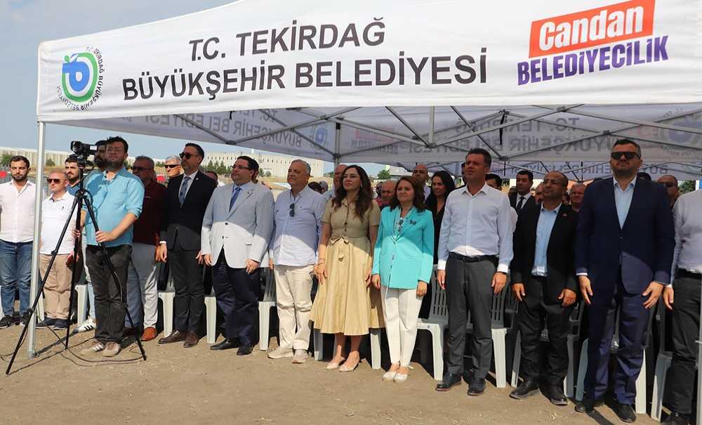 Ergene İtfai̇ye İstasyonu'nun Temeli̇ Atildi