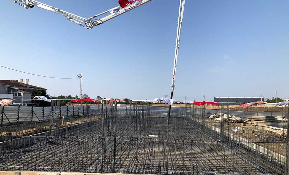 Ergene İtfai̇ye İstasyonu'nun Temeli̇ Atildi