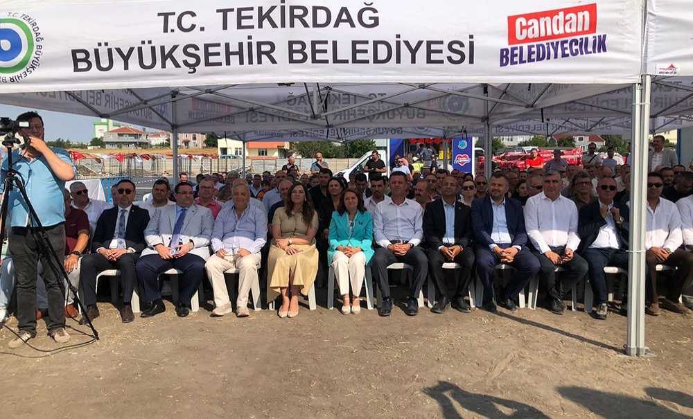 Ergene İtfai̇ye İstasyonu'nun Temeli̇ Atildi