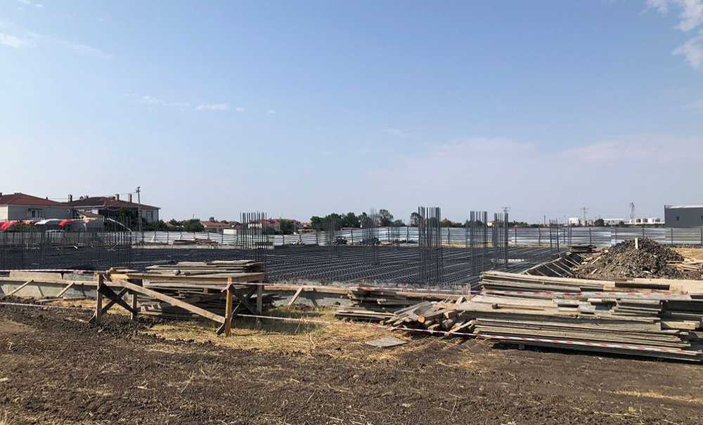 Ergene İtfai̇ye İstasyonu'nun Temeli̇ Atildi