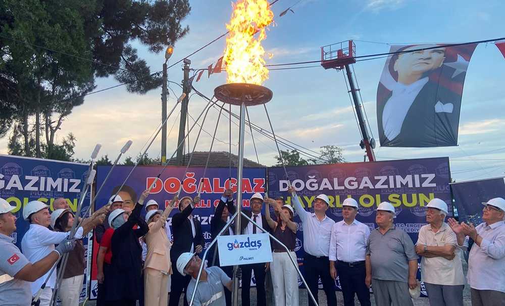 Ergene Mahalleleri Doğalgaza Kavuşuyor
