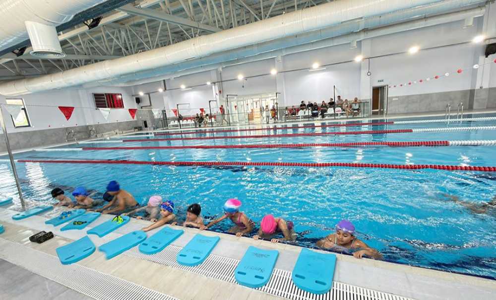 Ergene Yarı Olimpik Yüzme Havuzu Yoğun İlgi Görüyor