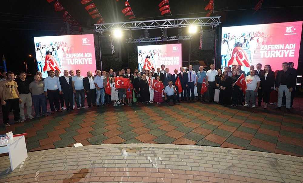 Ergene'de 15 Temmuz Anma Programı Düzenlendi