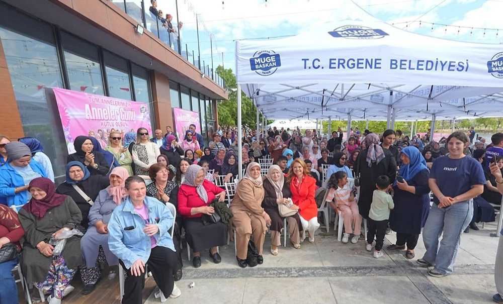 Ergene'de Anneler Günü Coşkuyla Kutlandı