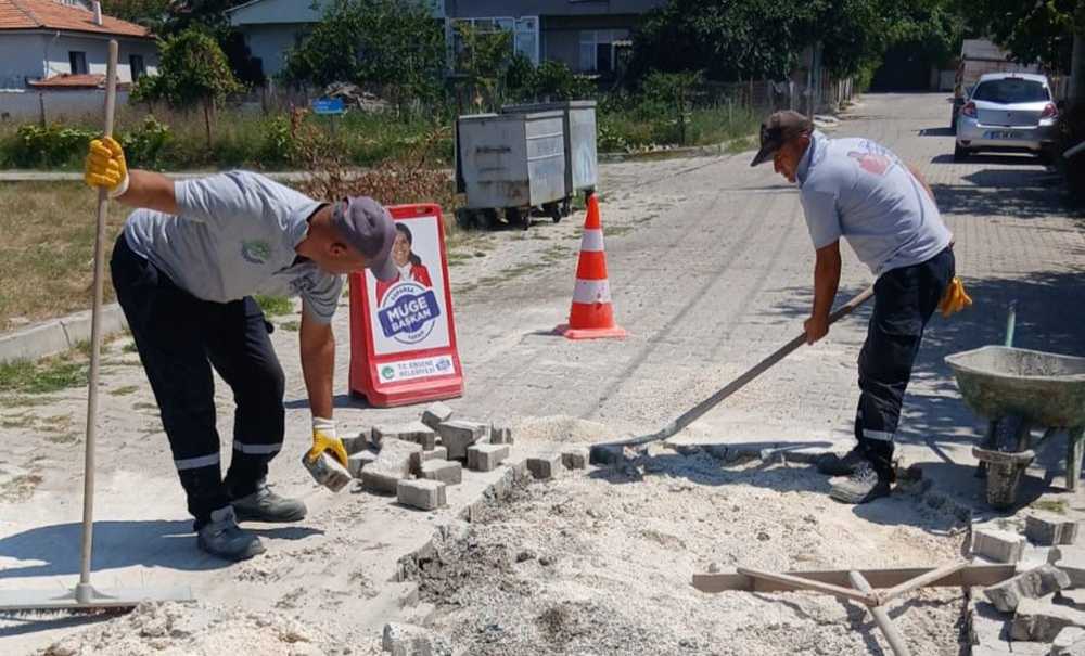 Ergene'de Çalışmalar Devam Ediyor
