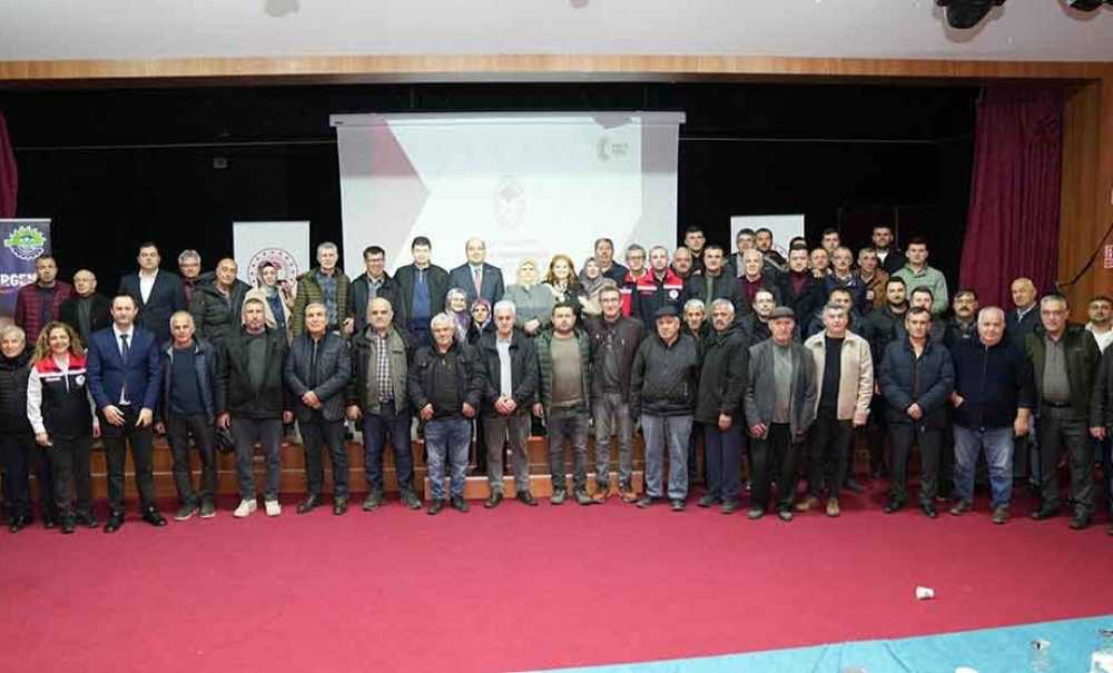 Ergene'de Çiftçilere Zirai İlaç Uygulama Eğitimi Verildi