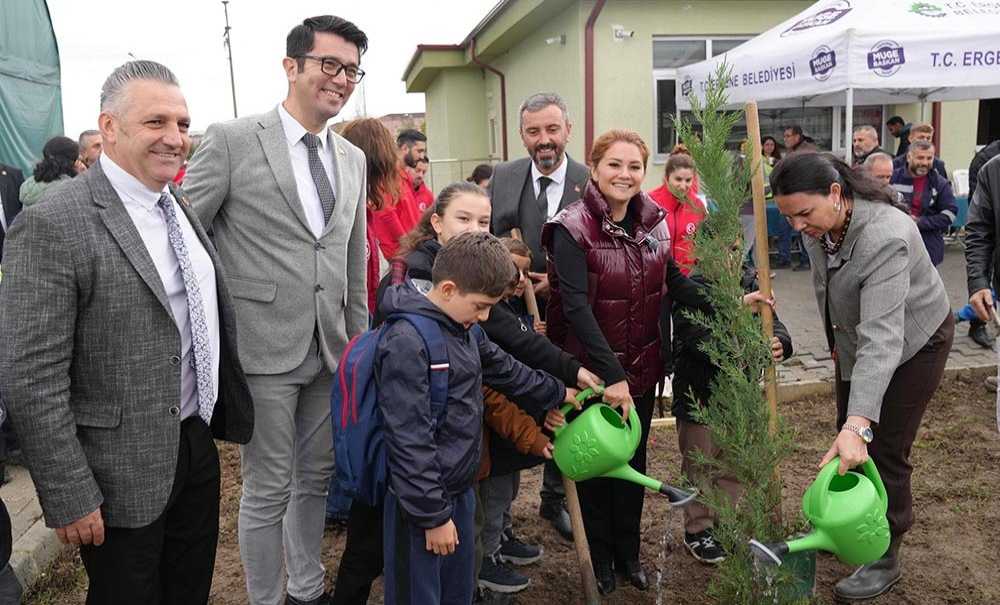 Ergene'de Fidanlar Geleceğe Nefes Oldu!