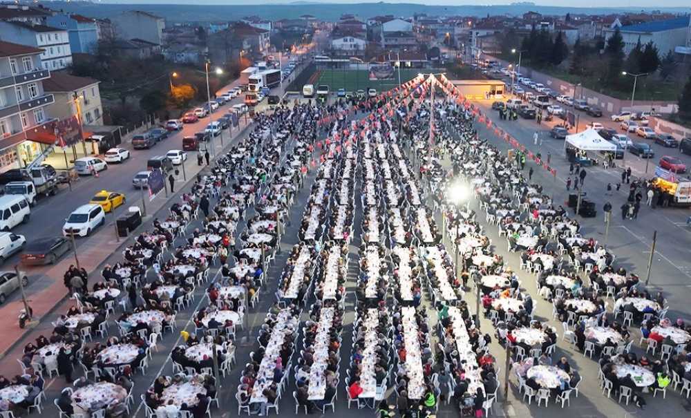 Ergene'de Gönül Sofrası Sağlık Mahallesinde Kuruldu