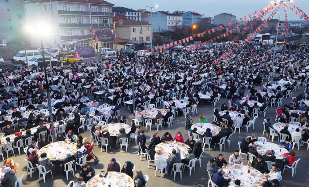 Ergene'de Gönül Sofrası Sağlık Mahallesinde Kuruldu