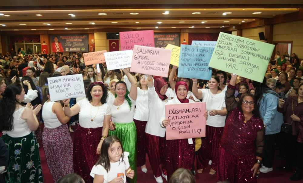 Ergene'de Kadınlar Şalvar Gecesinde Buluştu