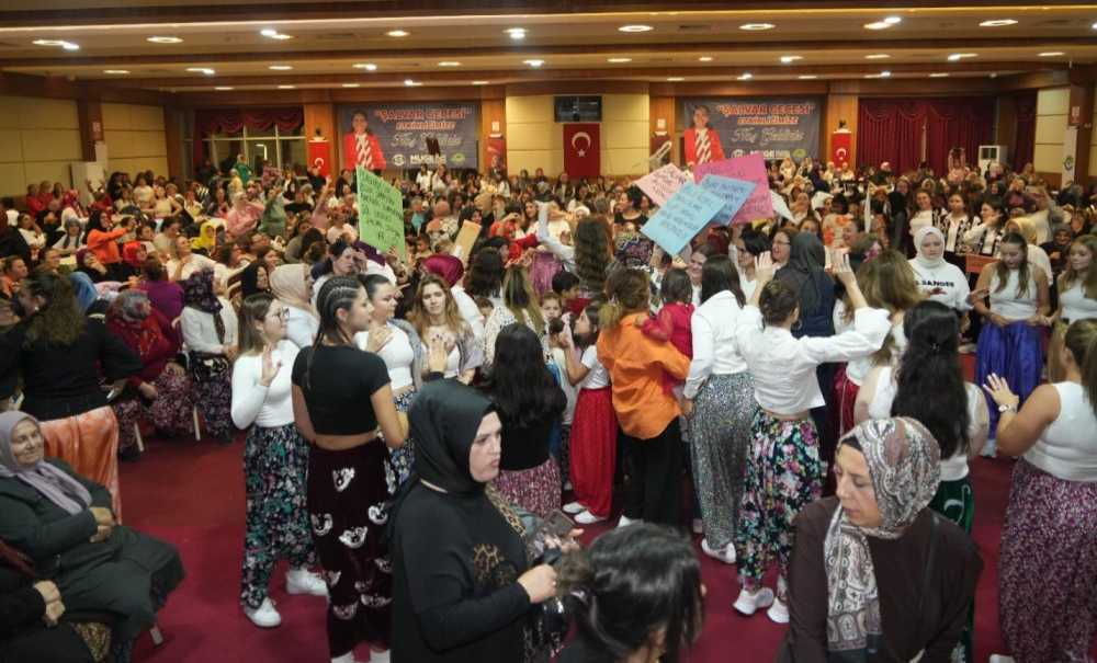 Ergene'de Kadınlar Şalvar Gecesinde Buluştu