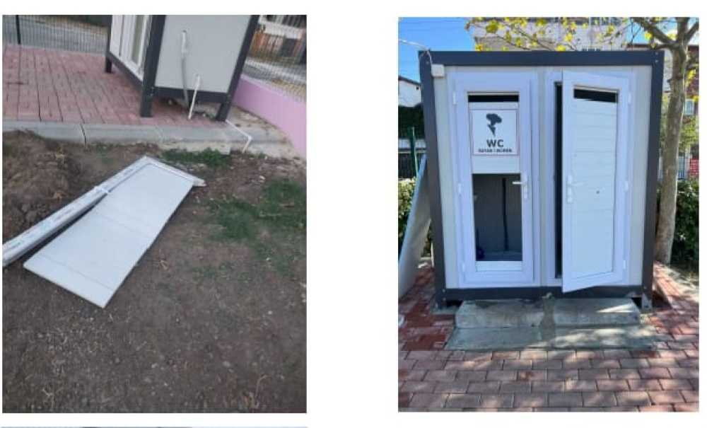 Ergene'de Kamu Mallarına Çirkin Saldırı