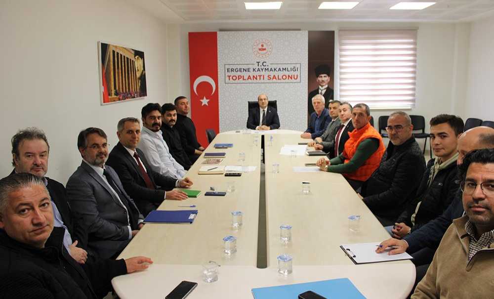 Ergene'de Kapsamlı Toplantı