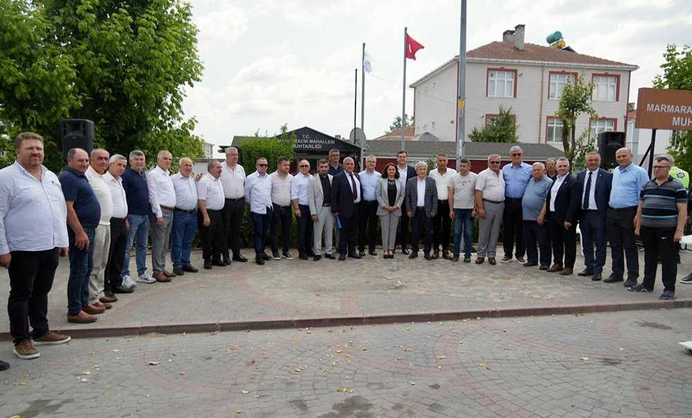 Ergene'de Muhtara Yapılan Saldırıya Tepki