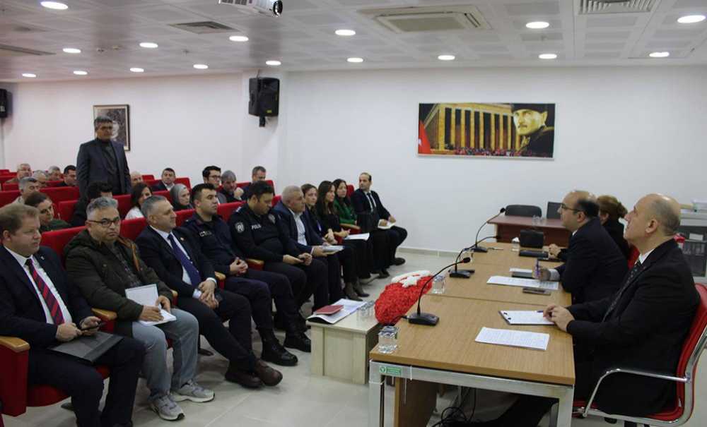 Ergene'de Muhtarlar Toplantısı Gerçekleştirildi