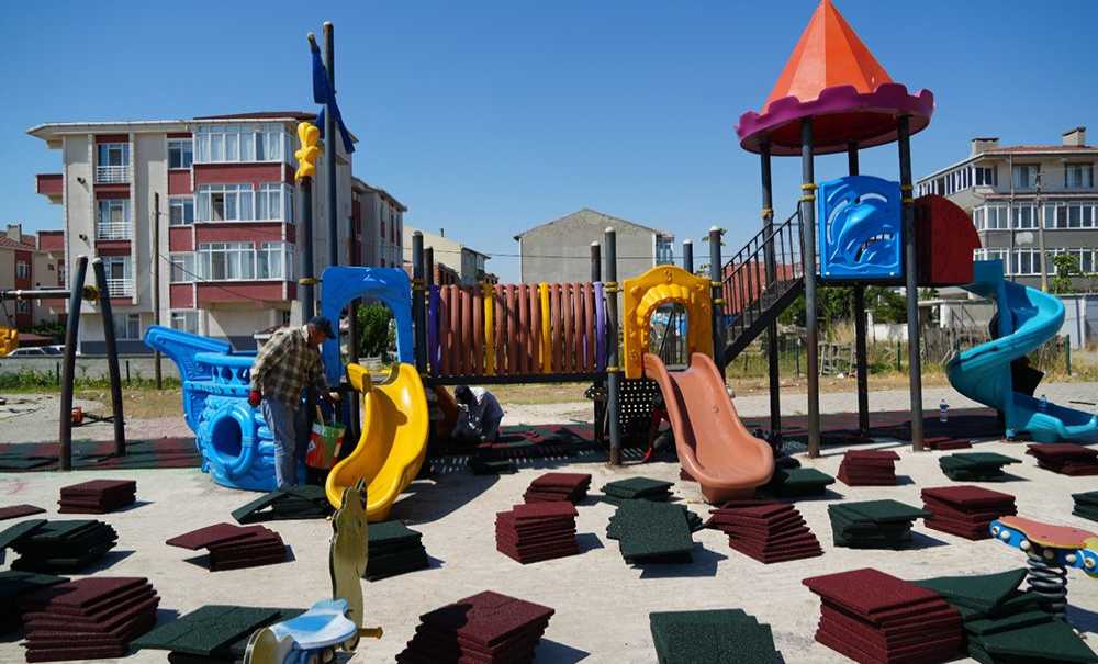 Ergene'de Parklar Yenileniyor