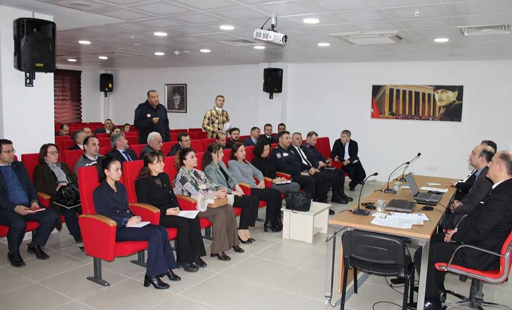 Ergene'de Yangın Tedbirleri Toplantısı Düzenlendi