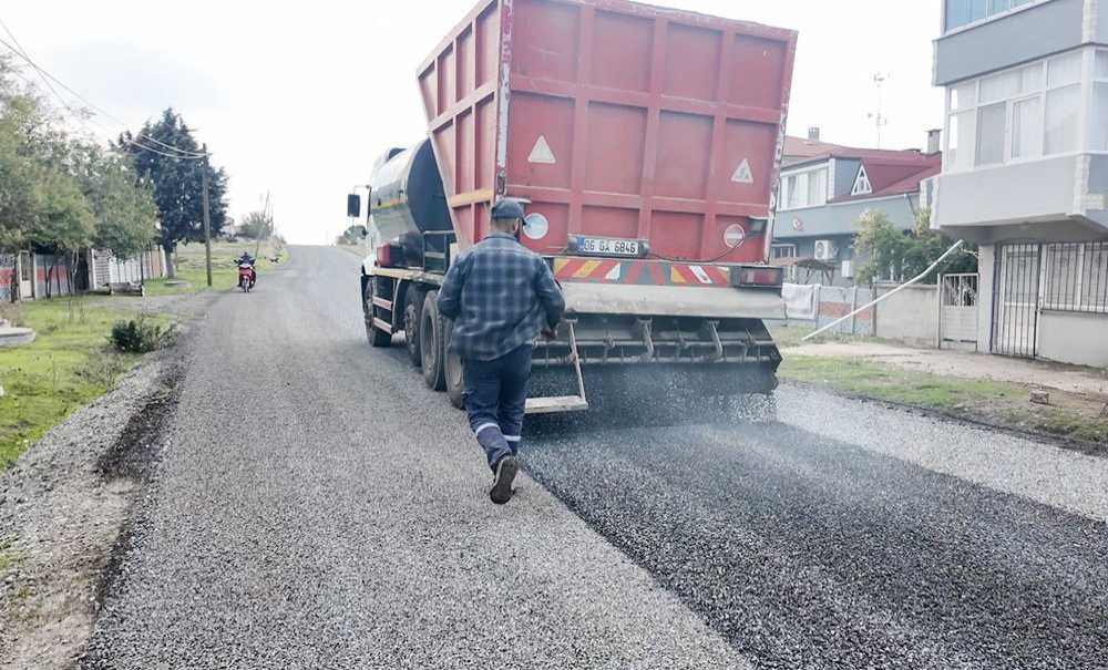 Ergene'de Yol Çalışmaları Devam Ediyor