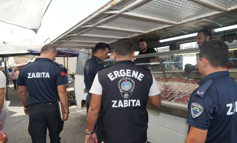 Ergene'de Zabıta Denetimlerini Sürdürüyor!