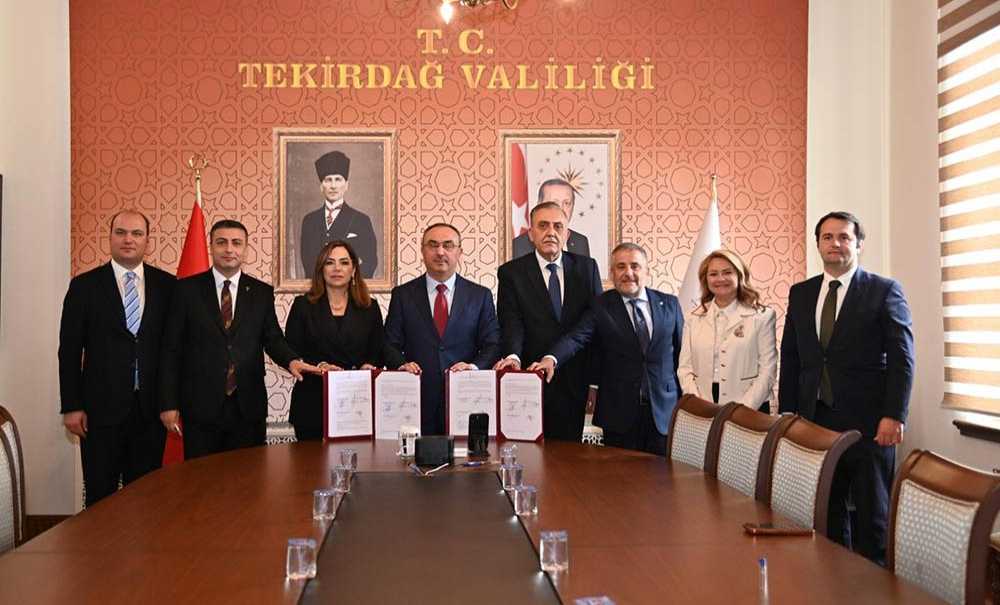 Ergene'nin Altyapısına Dev İşbirliği