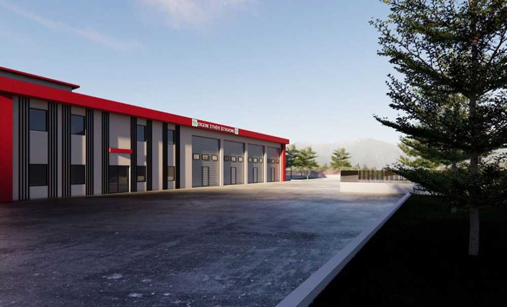 Ergene'ye Modern Bir İtfaiye İstasyonu Kazandırılıyor