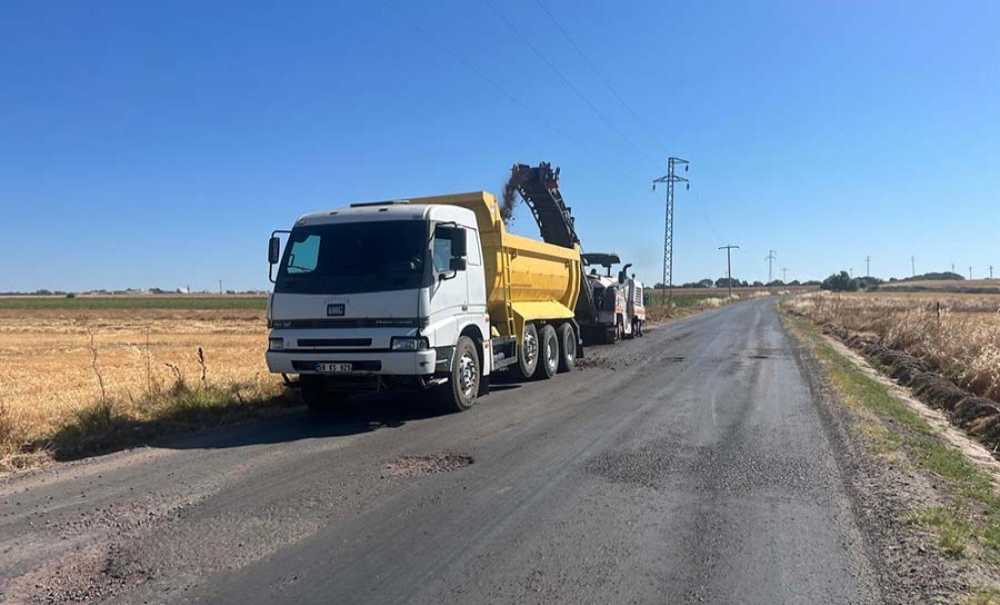 Esetçenin Bozuk Yolları Yapılıyor