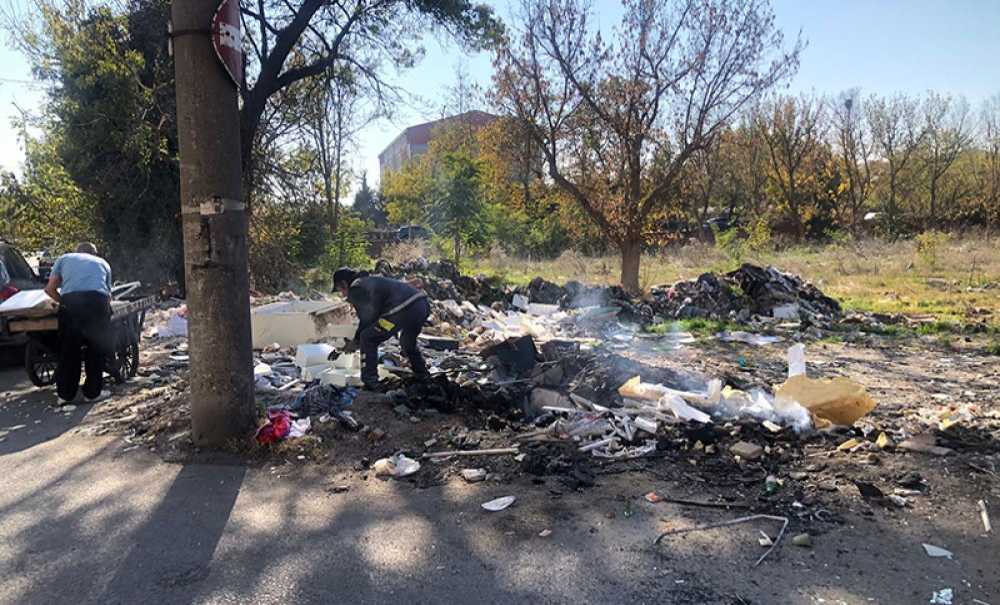 Eski Sanayi Sitesi Çöplüğe Döndü
