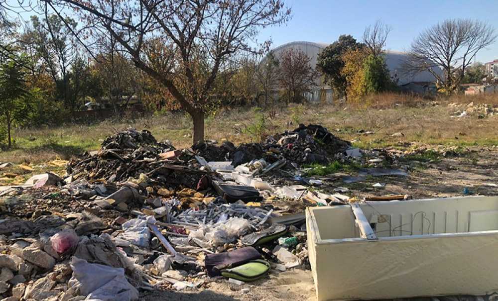 Eski Sanayi Sitesi Çöplüğe Döndü