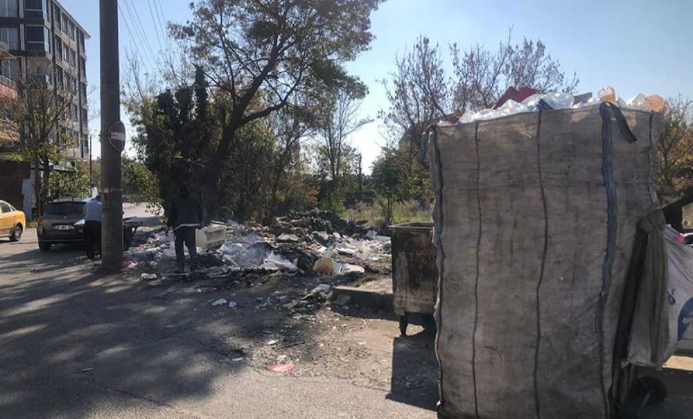 Eski Sanayi Sitesi Çöplüğe Döndü