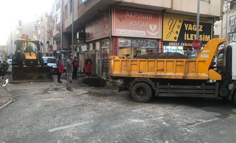 Esnaf, Teski̇ Çalışanlarına Tepki Gösterdi