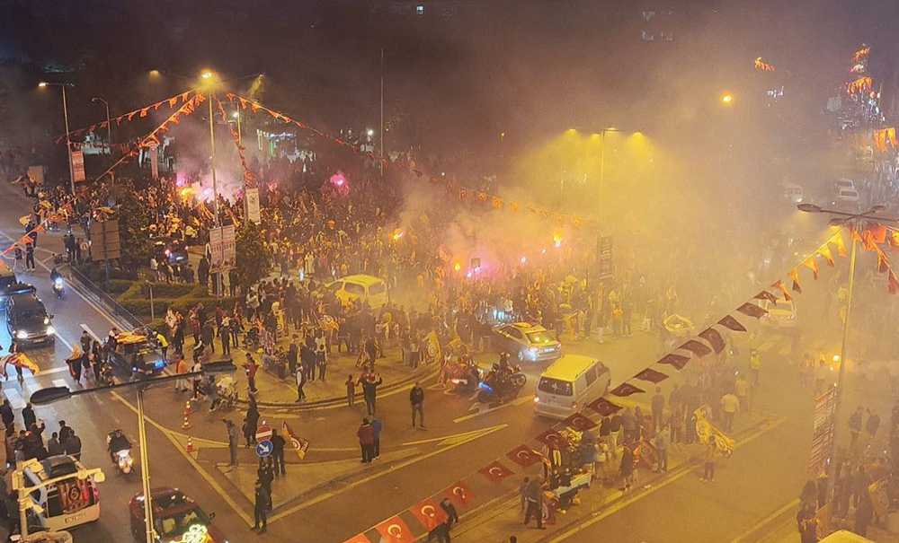 Galatasaray 25'Inci Şampiyonluğunu Kutladı