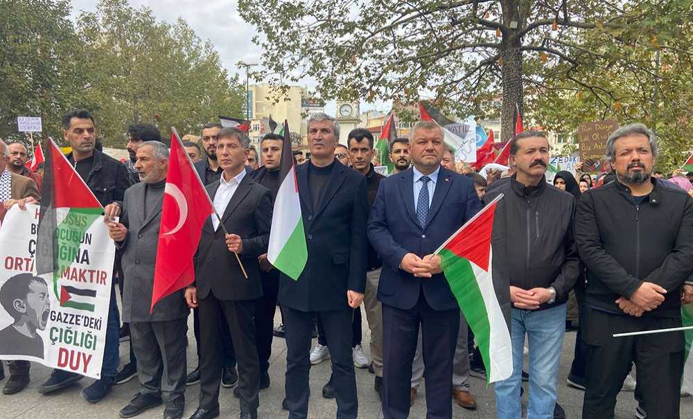 Gazze İçin Binlerce Kişi Yürüdü