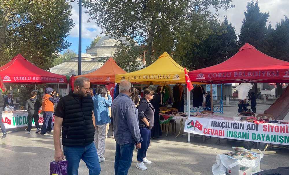Gazze İçin Kermes Düzenlendi