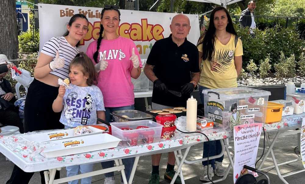 Gökalp İçin Çorlu'da Pancake'li Destek Etkinliği