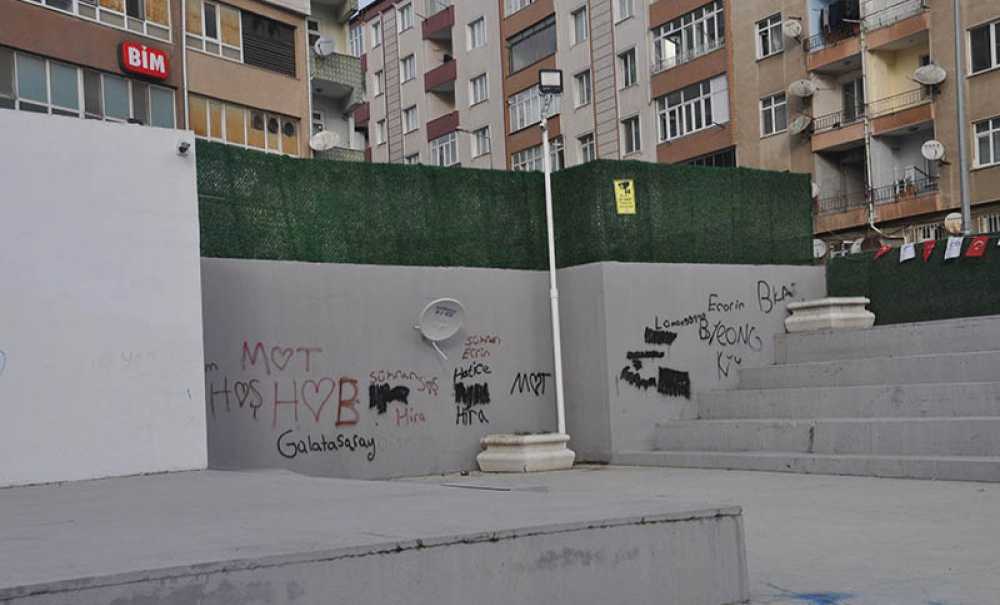 Güvenlik Kameralarına Rağmen Zarar Veriliyor!