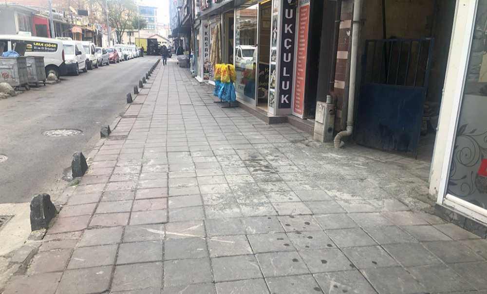 Haberimizin Ardından Kaldırım Yapıldı