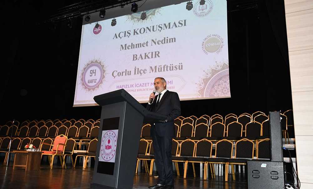 Hafızlık İcazet Töreni Düzenlendi