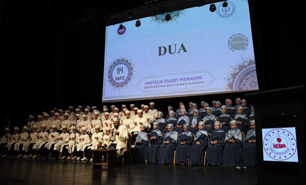 Hafızlık İcazet Töreni Düzenlendi