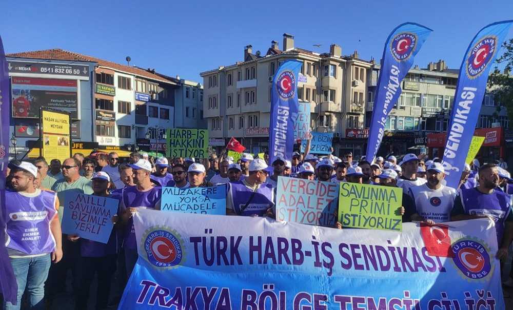 Harb-İş Eylemleri Meydanlara Taşıdı