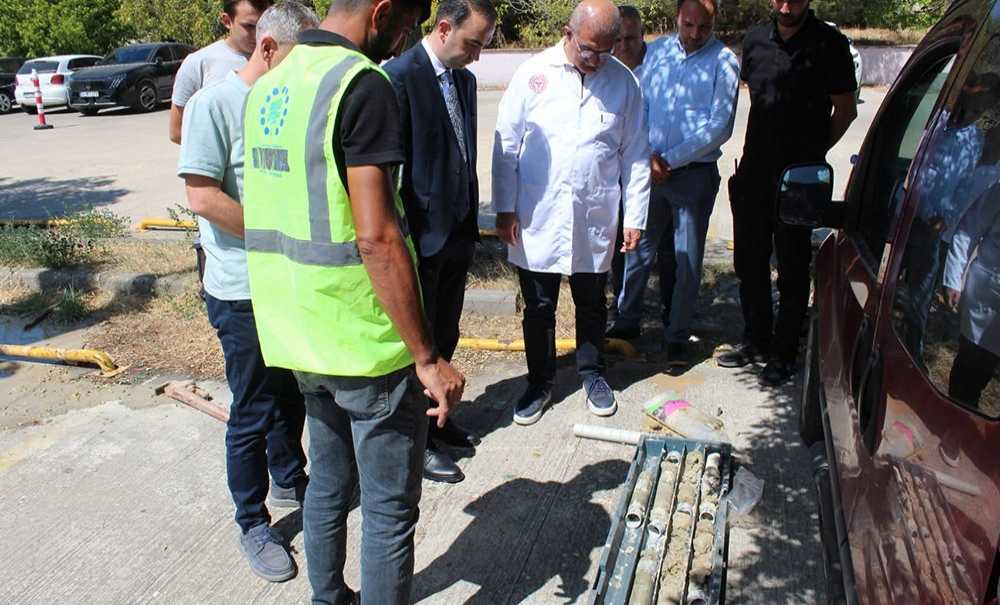 Hastane Ek Bi̇nasi İçi̇n İlk Çalişma Yapildi
