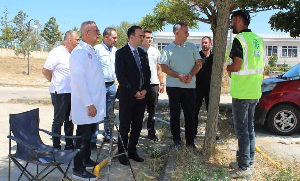 Hastane Ek Bi̇nasi İçi̇n İlk Çalişma Yapildi
